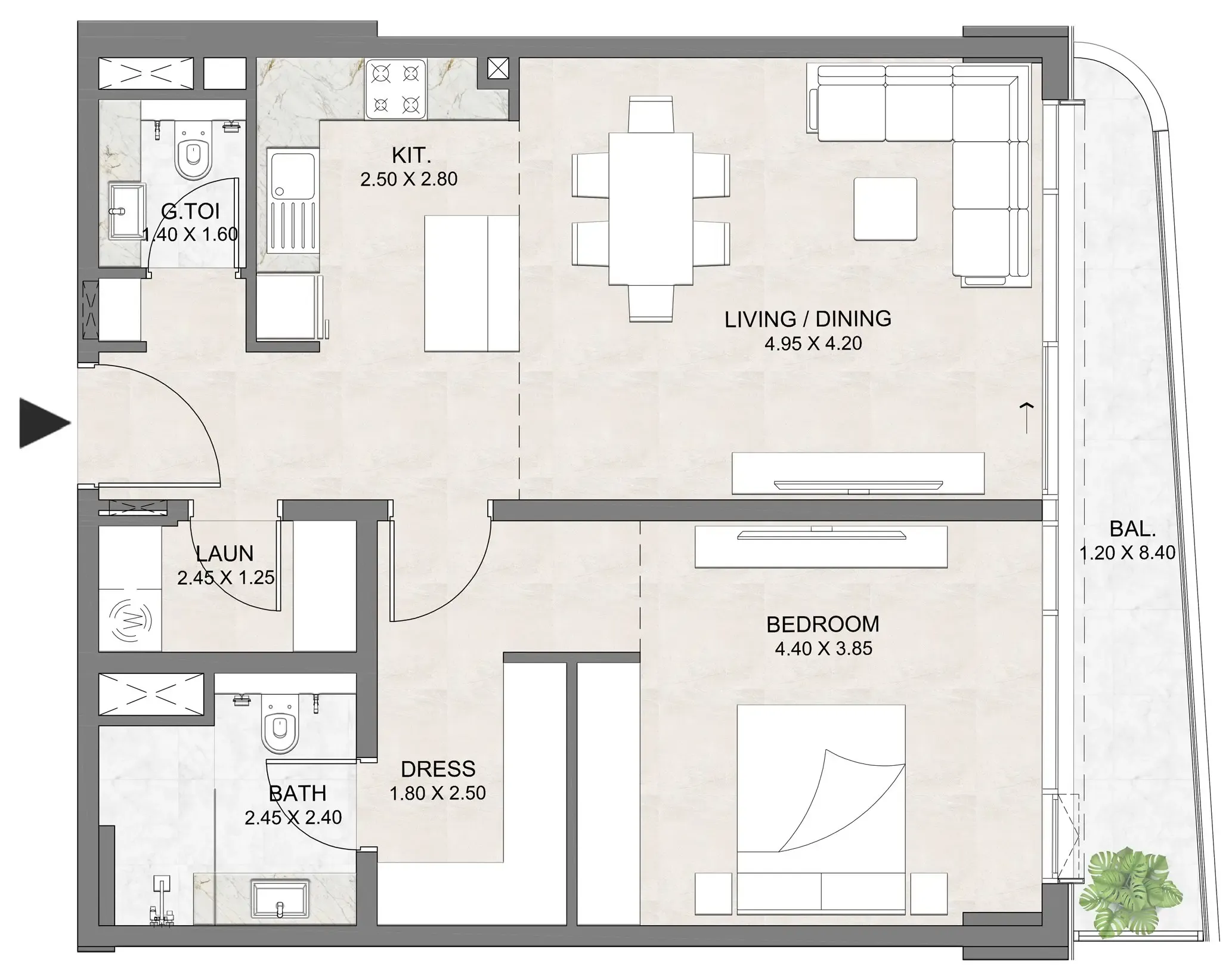 Dia Development Luzora Residence floor plan