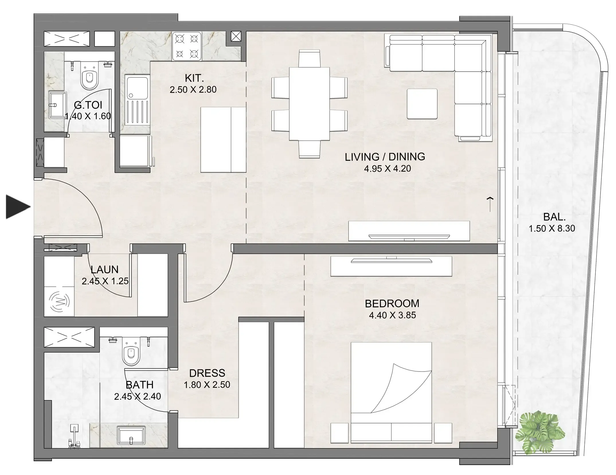 Dia Development Luzora Residence floor plan