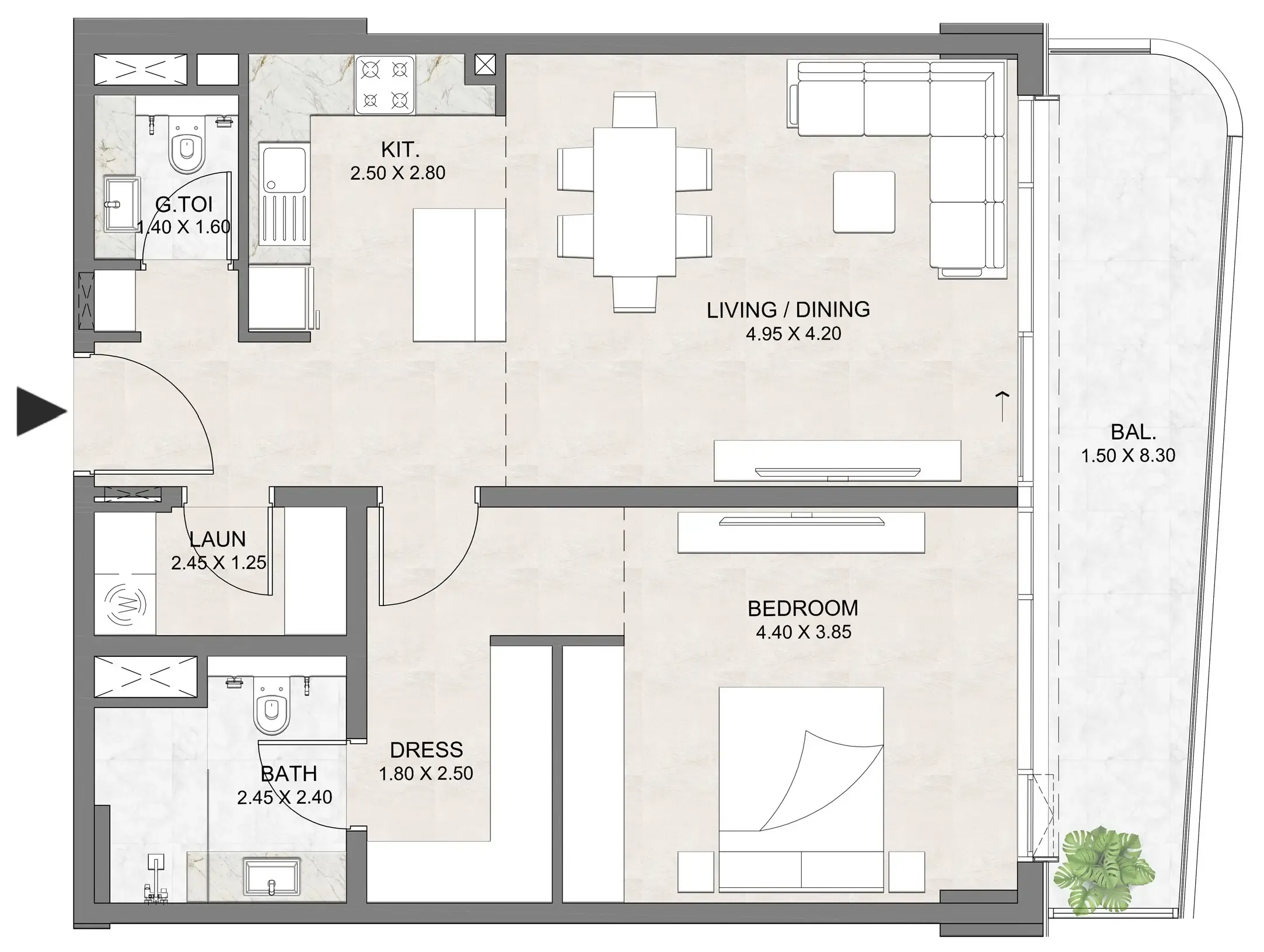 Dia Development Luzora Residence floor plan