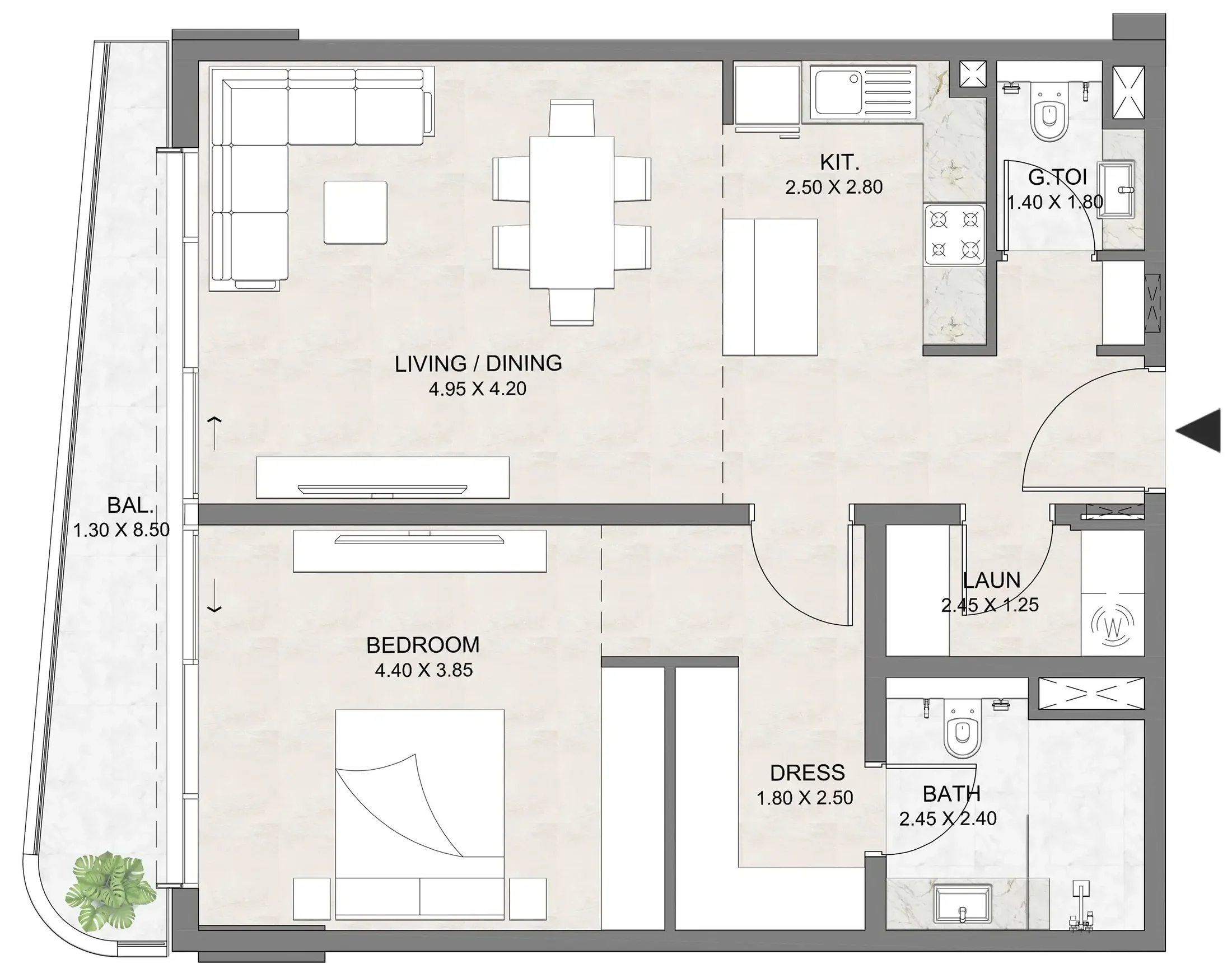 Dia Development Luzora Residence floor plan