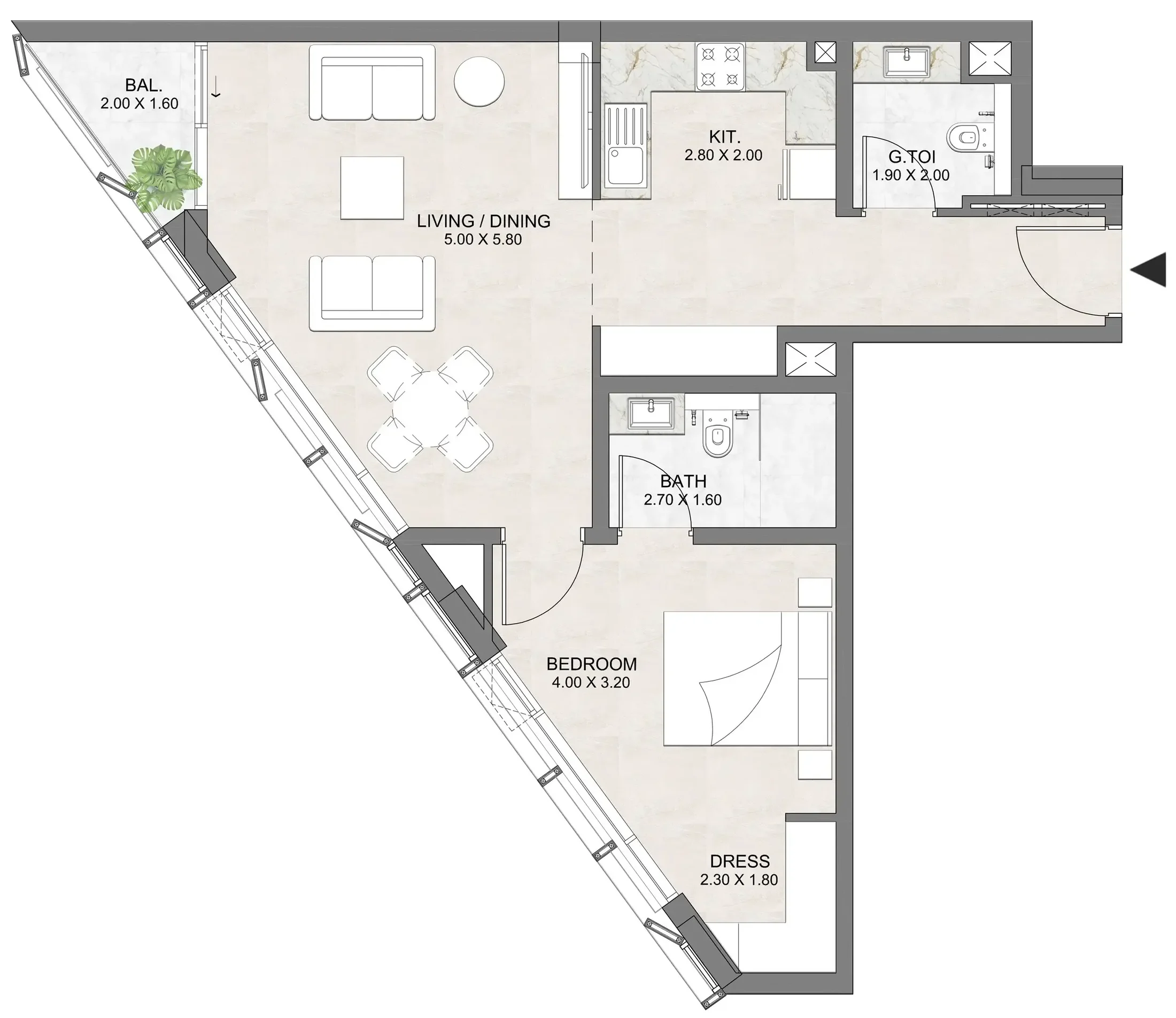 Dia Development Luzora Residence floor plan