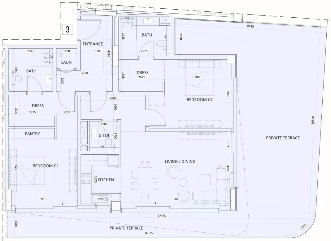 Dia Development Luzora Residence floor plan