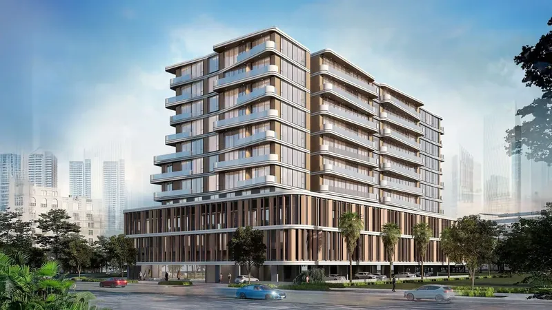 Exterior at Luzora Residence in Dubai Islands Dubai