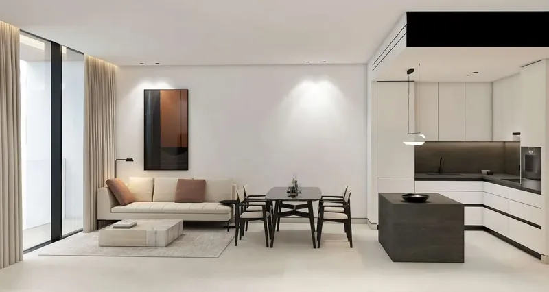 Interior at Luzora Residence in Dubai Islands Dubai
