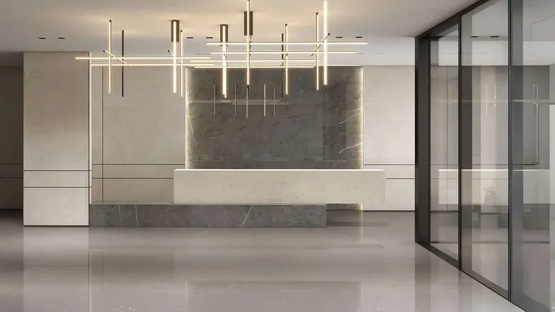 Lobby at Luzora Residence in Dubai Islands Dubai
