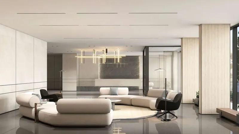 Lobby at Luzora Residence in Dubai Islands Dubai