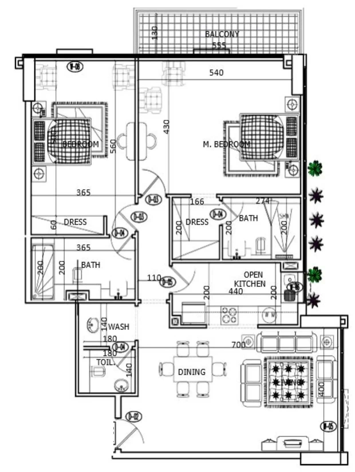 Tarrad Development Mackerel Tower floor plan
