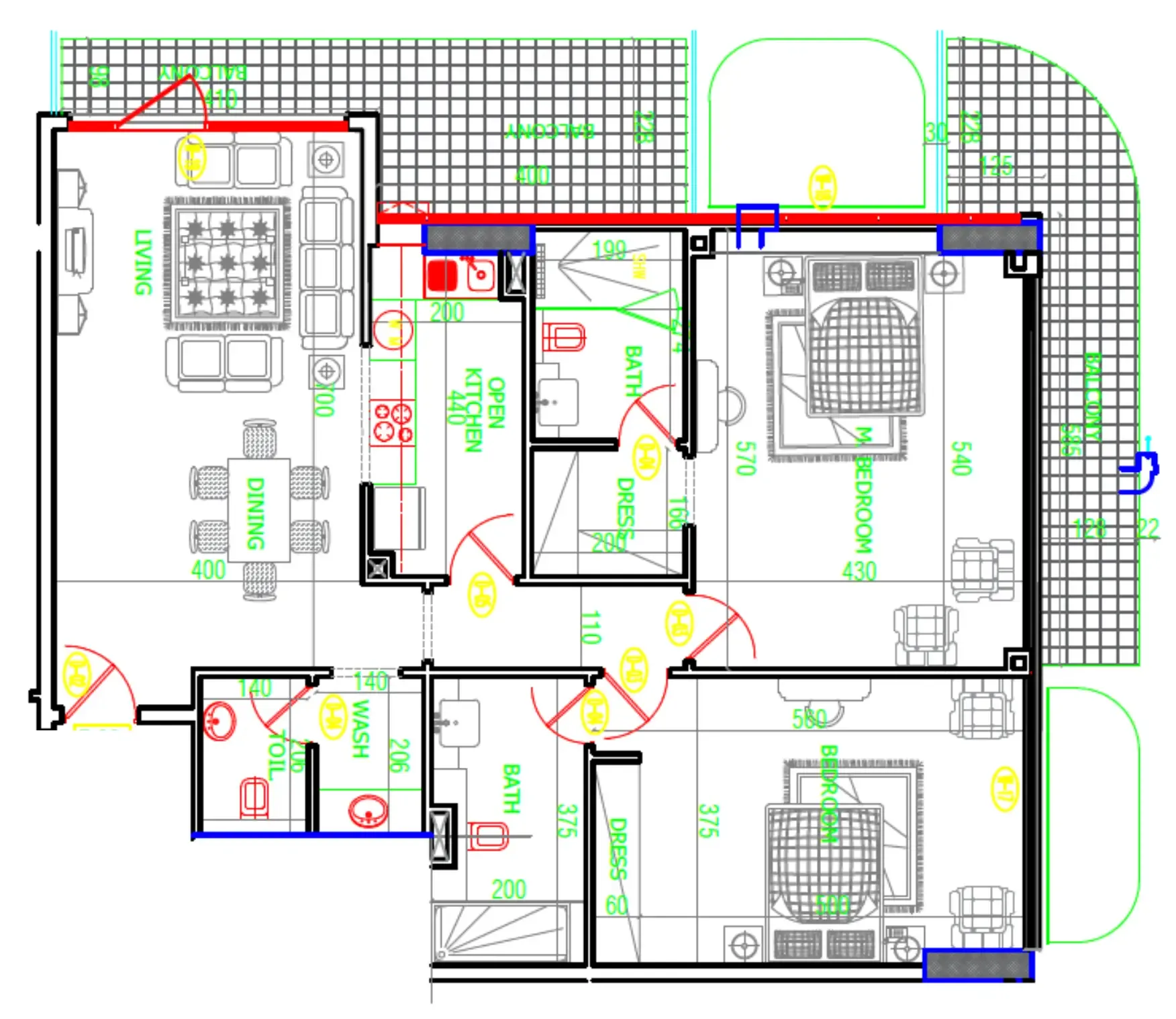 Tarrad Development Mackerel Tower floor plan