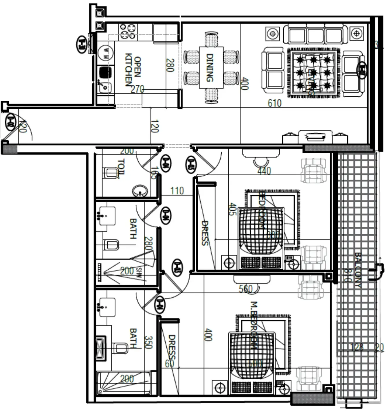 Tarrad Development Mackerel Tower floor plan