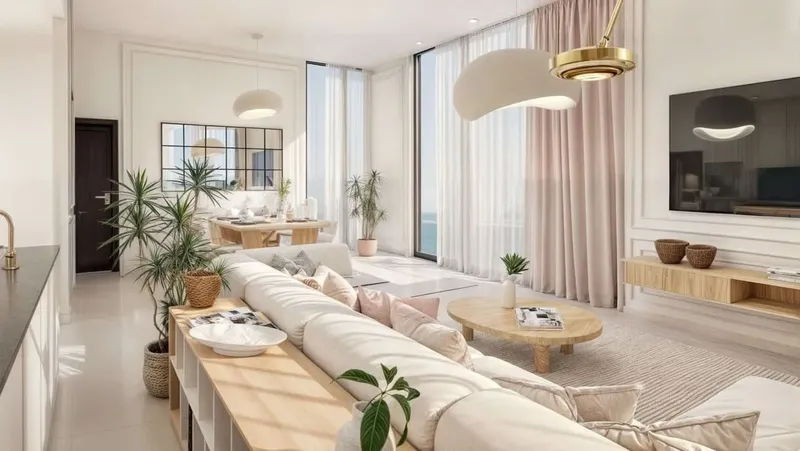 Interior at Mackerel Tower in Dubai Islands Dubai