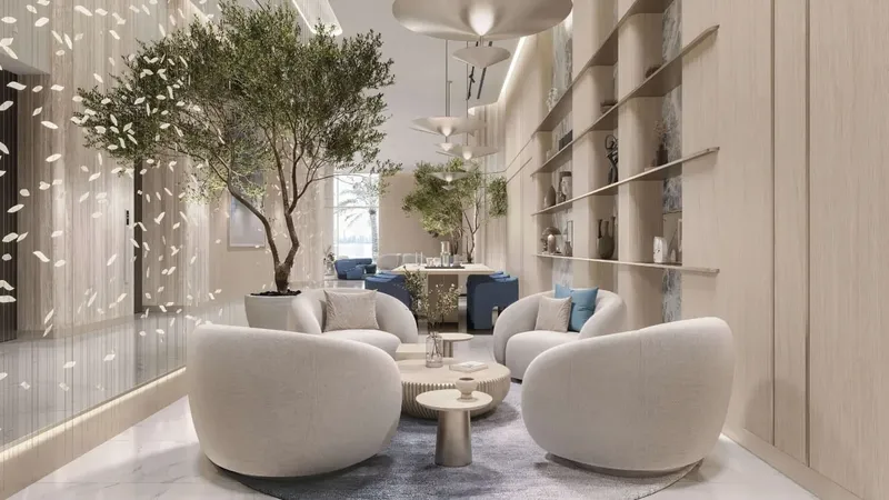 Lobby at Mackerel Tower in Dubai Islands Dubai