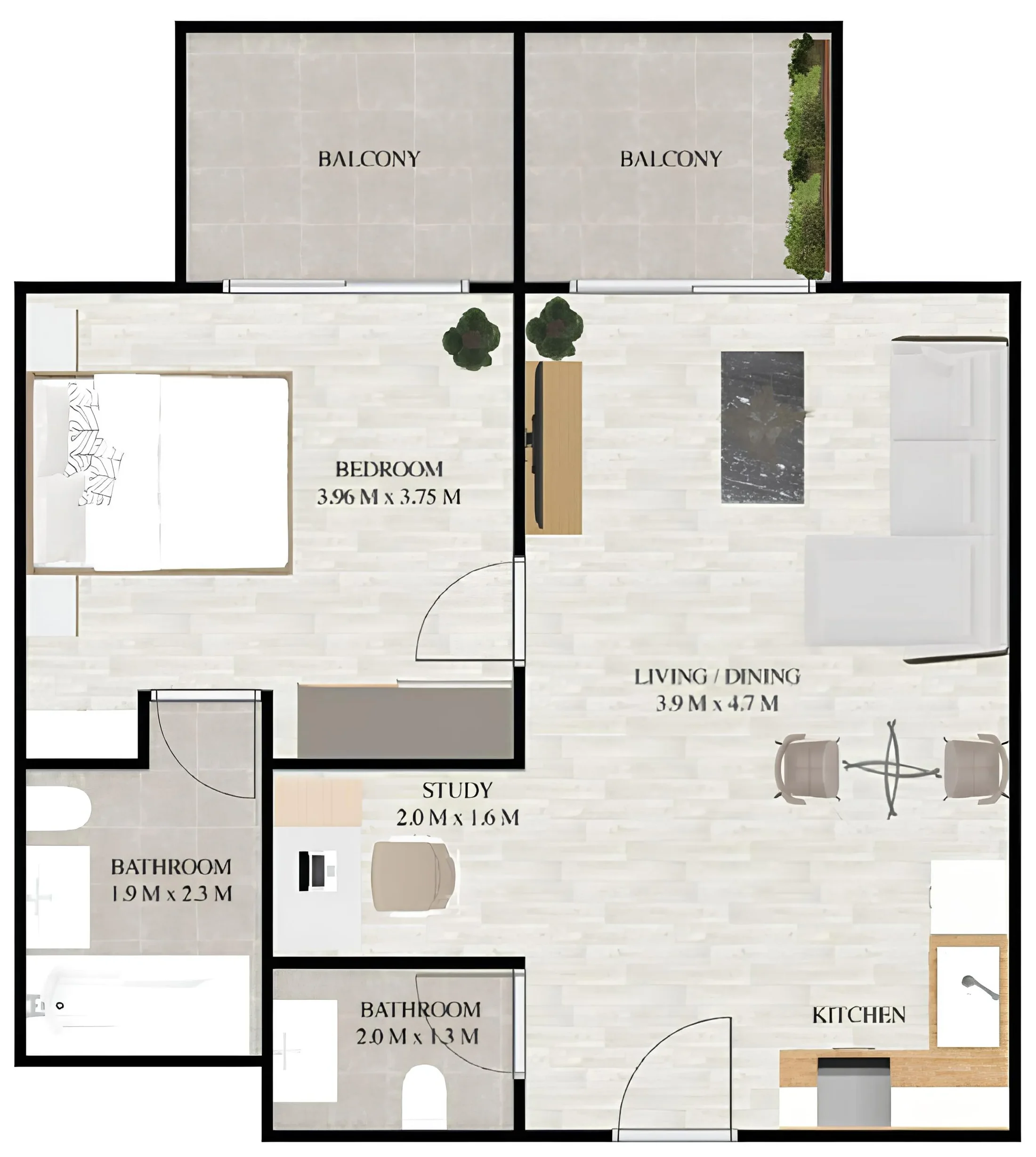 Fakhruddin Properties Development Maimoon Gardens floor plan