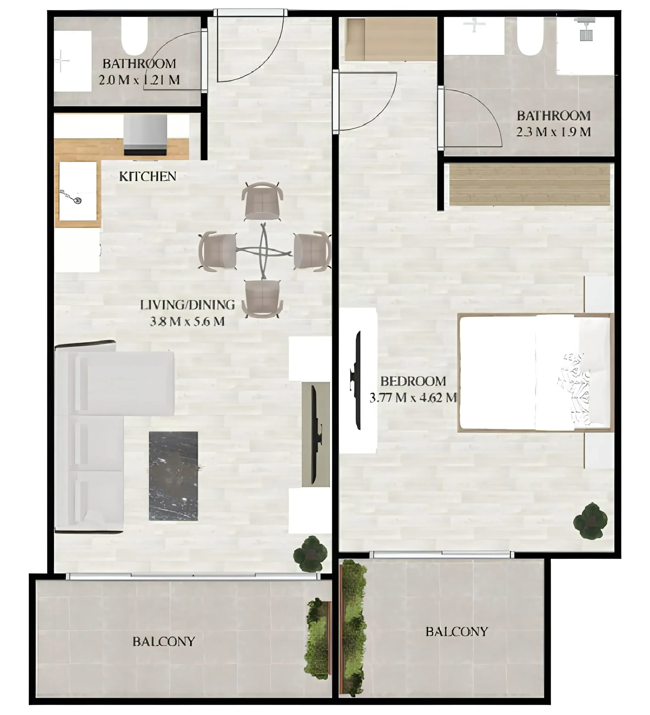 Fakhruddin Properties Development Maimoon Gardens floor plan