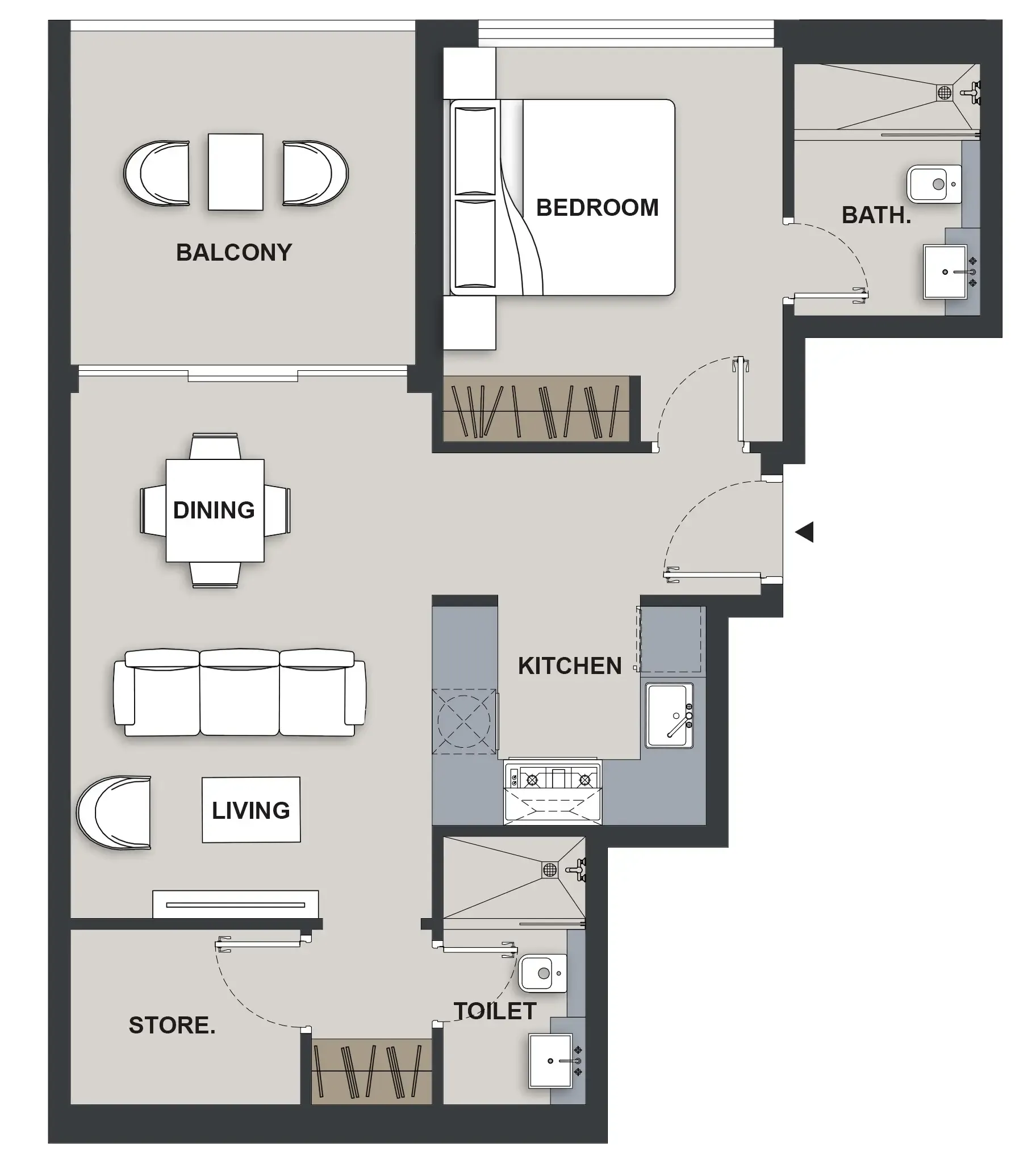 Pantheon Maison Elysee III floor plan