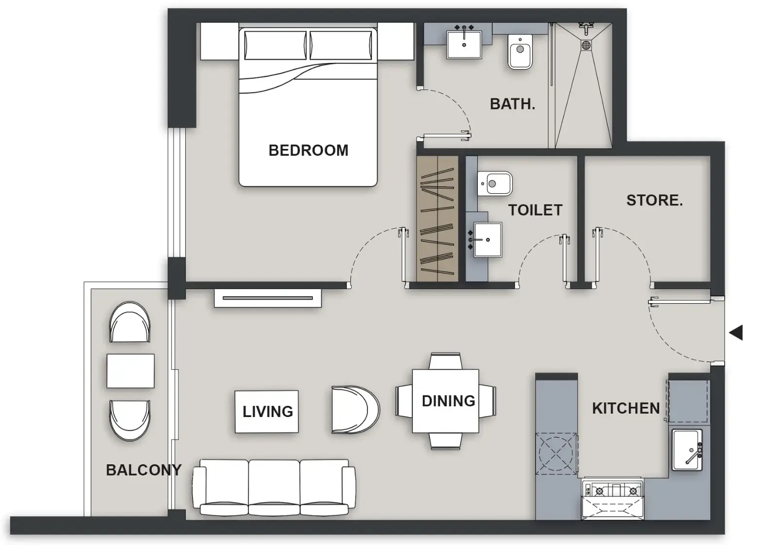 Pantheon Maison Elysee III floor plan