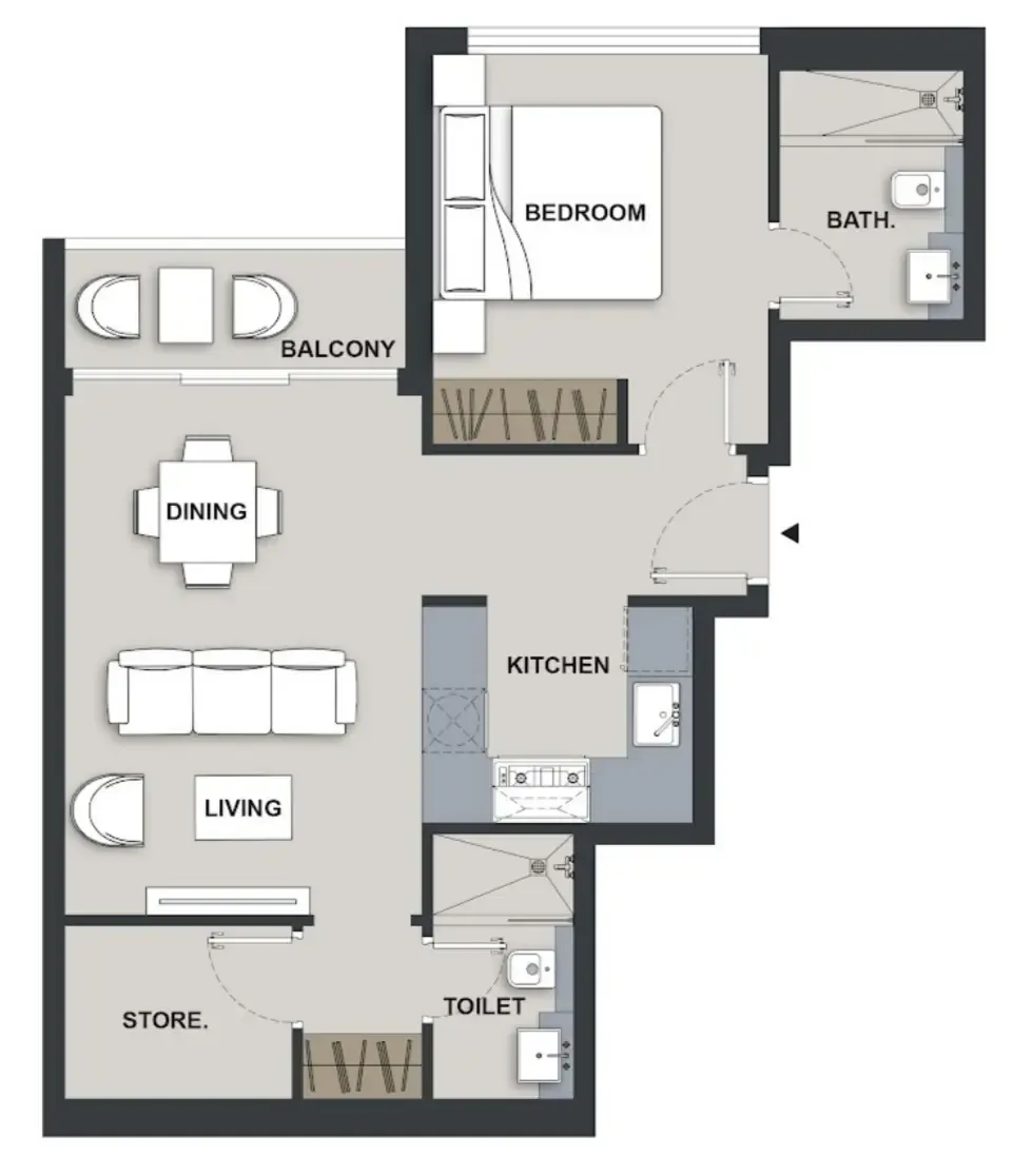 Pantheon Maison Elysee III floor plan