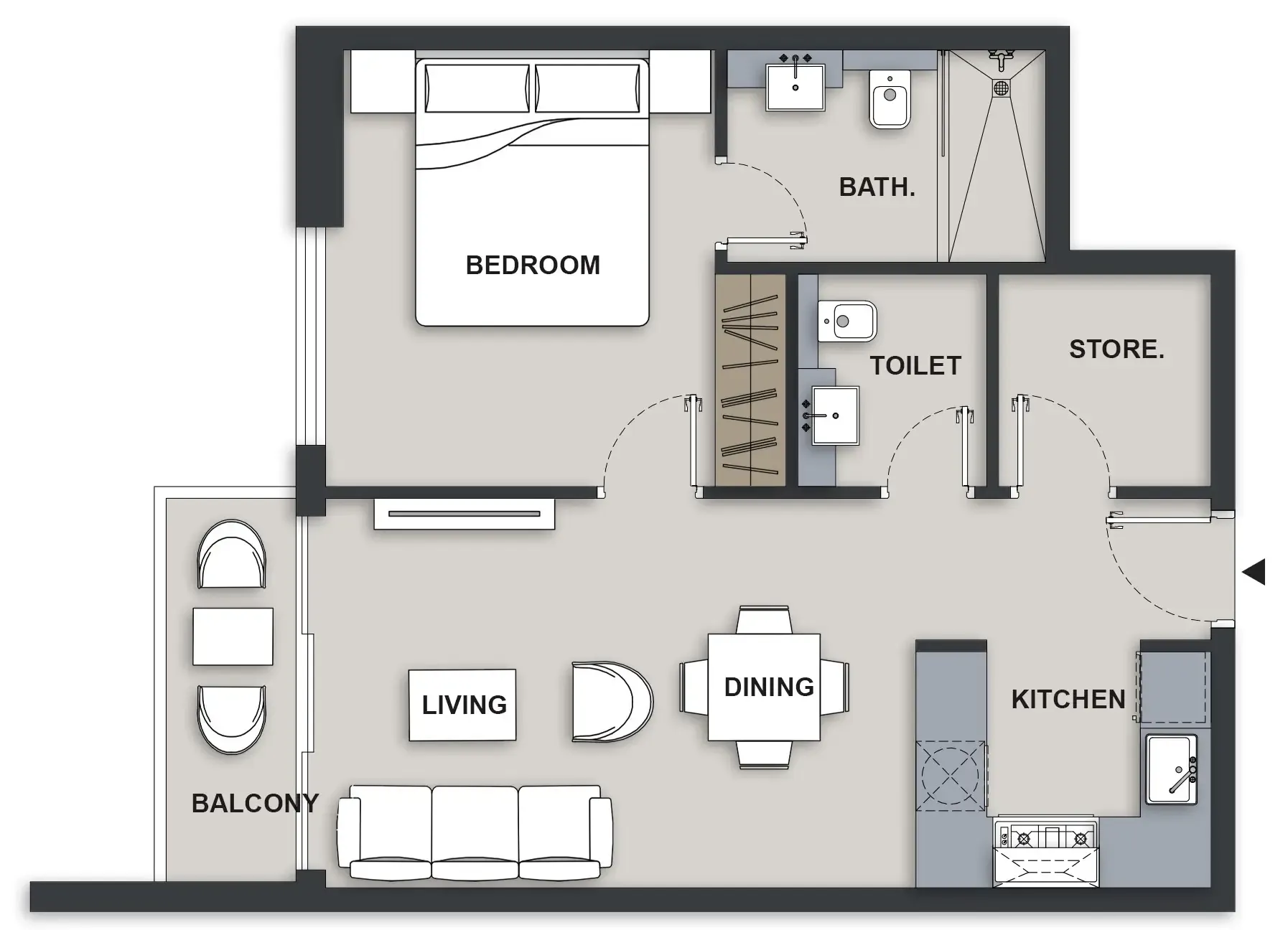 Pantheon Maison Elysee III floor plan