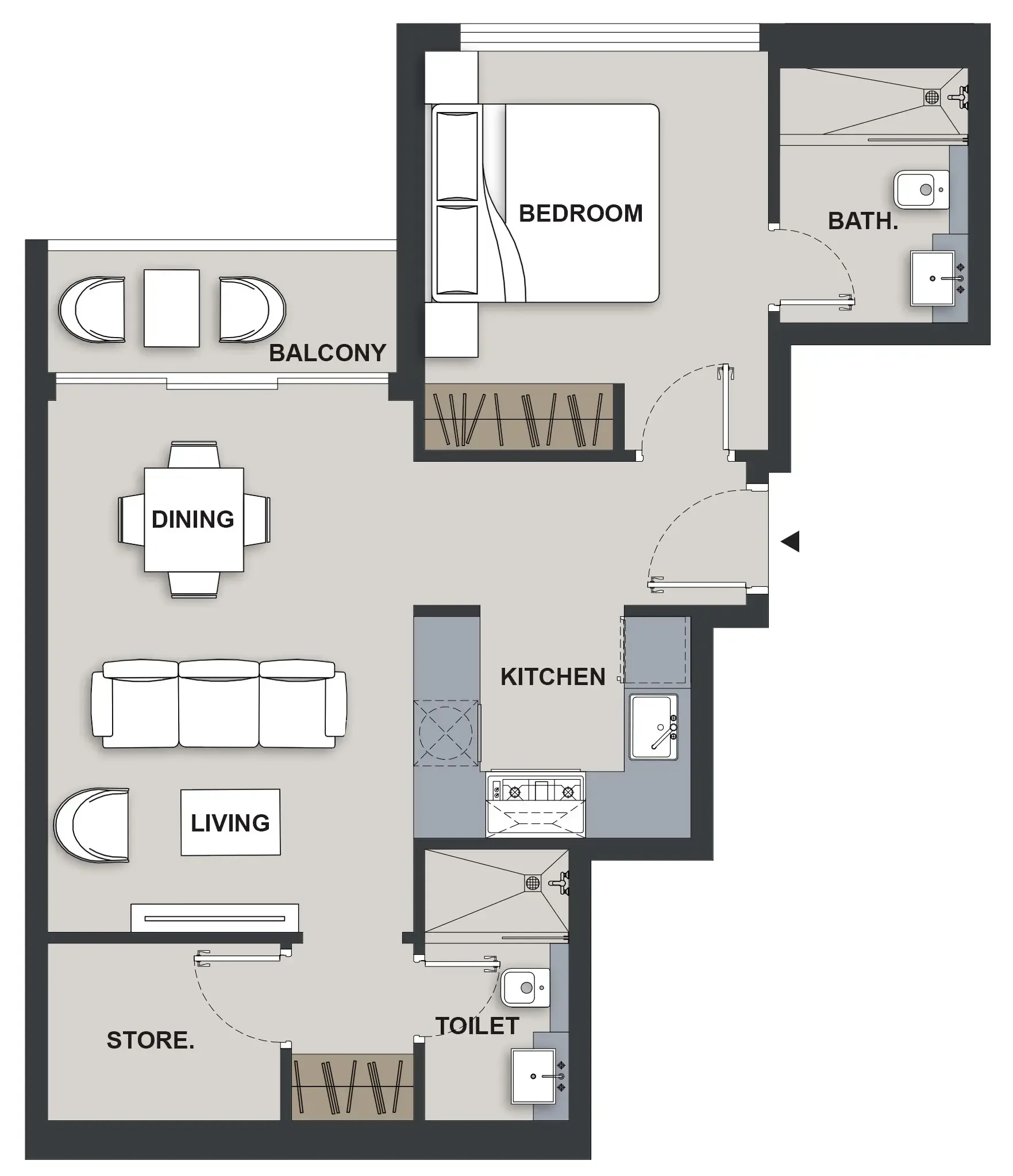 Pantheon Maison Elysee III floor plan