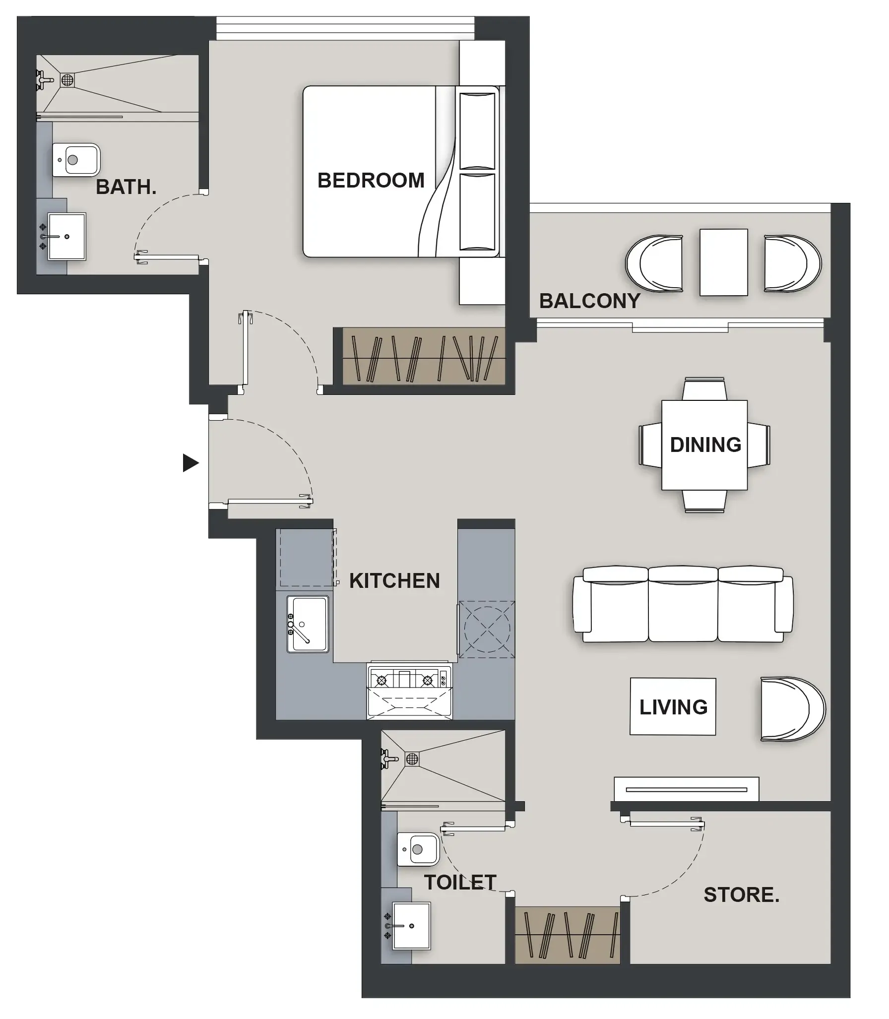 Pantheon Maison Elysee III floor plan