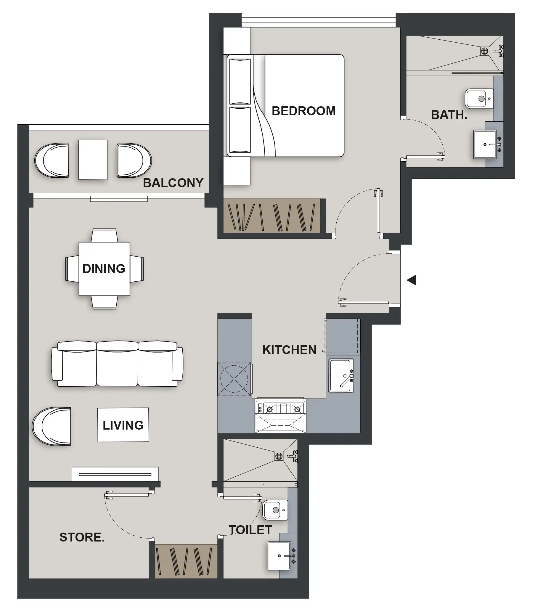Pantheon Maison Elysee III floor plan