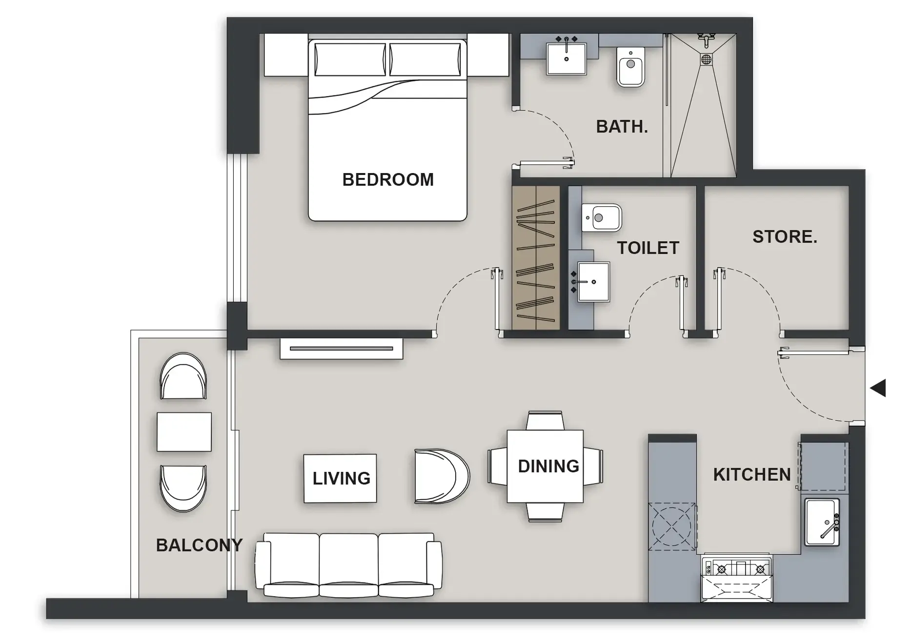 Pantheon Maison Elysee III floor plan
