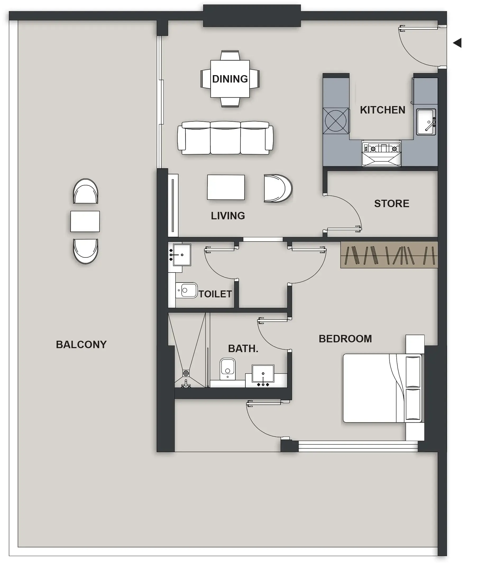 Pantheon Maison Elysee III floor plan