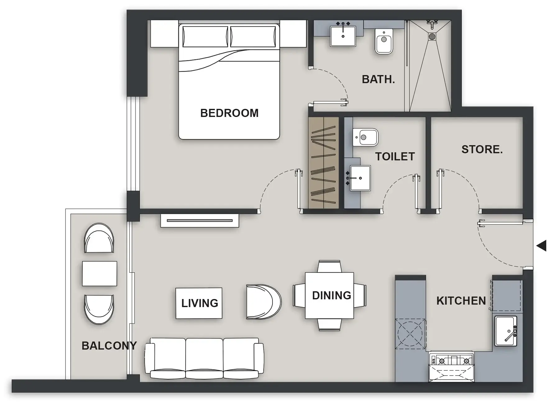 Pantheon Maison Elysee III floor plan