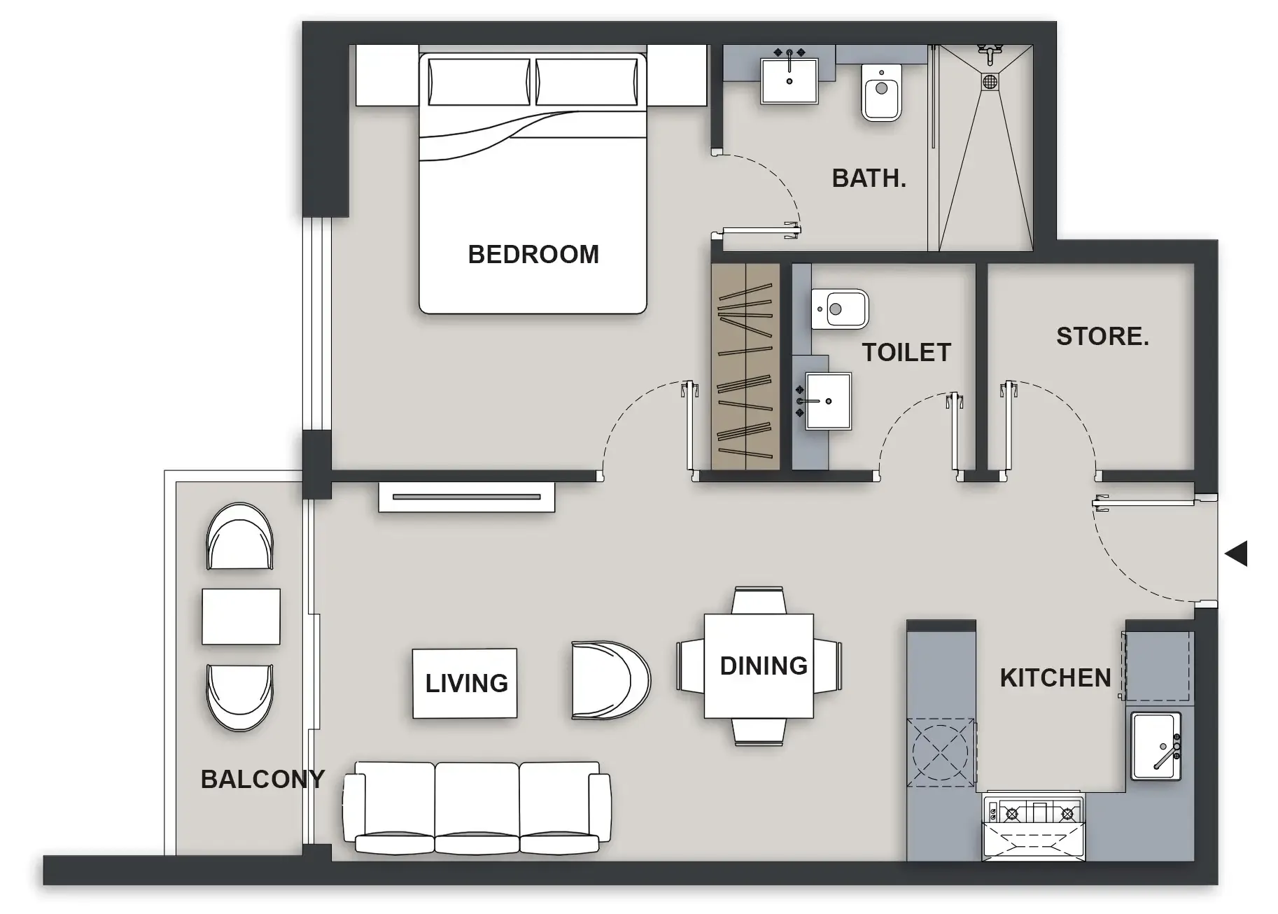 Pantheon Maison Elysee III floor plan