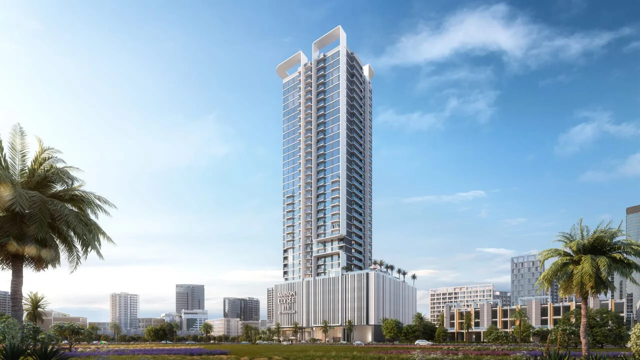 Exterior at Maison Elysee III in JVC (Jumeirah Village Circle) Dubai