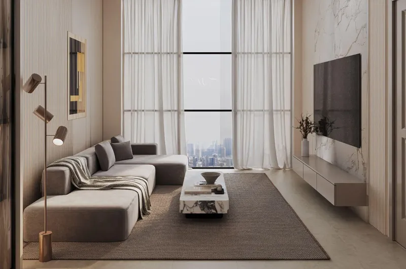 Interior at Maison Elysee III in JVC (Jumeirah Village Circle) Dubai