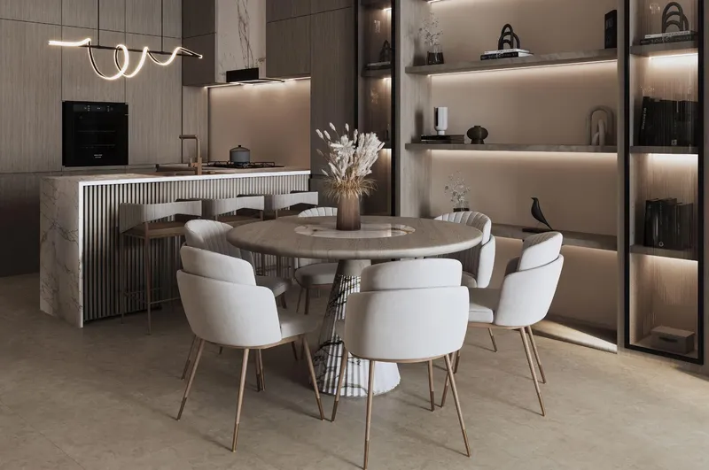 Interior at Maison Elysee III in JVC (Jumeirah Village Circle) Dubai
