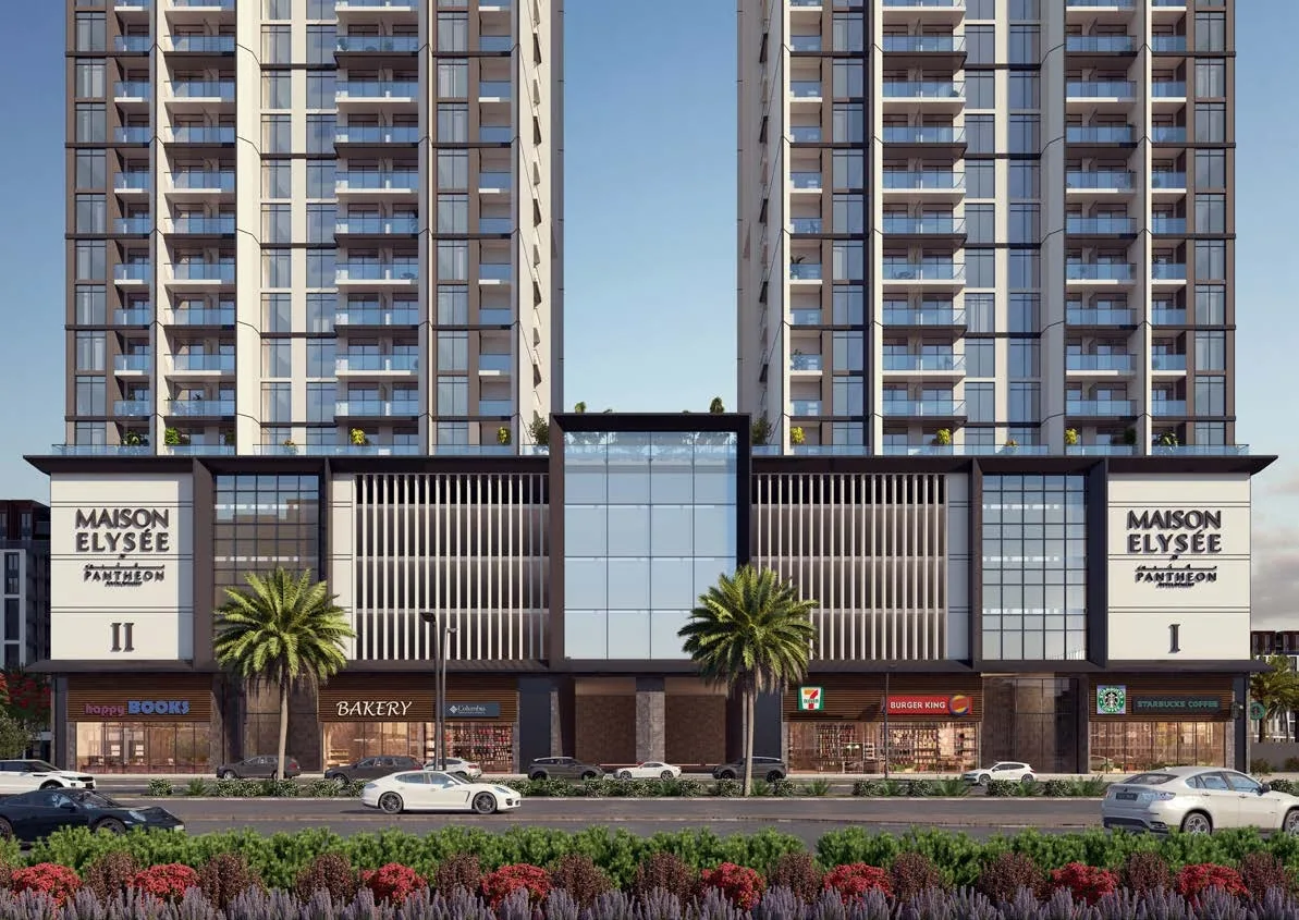 Exterior at Maison Elysee in JVC (Jumeirah Village Circle) Dubai