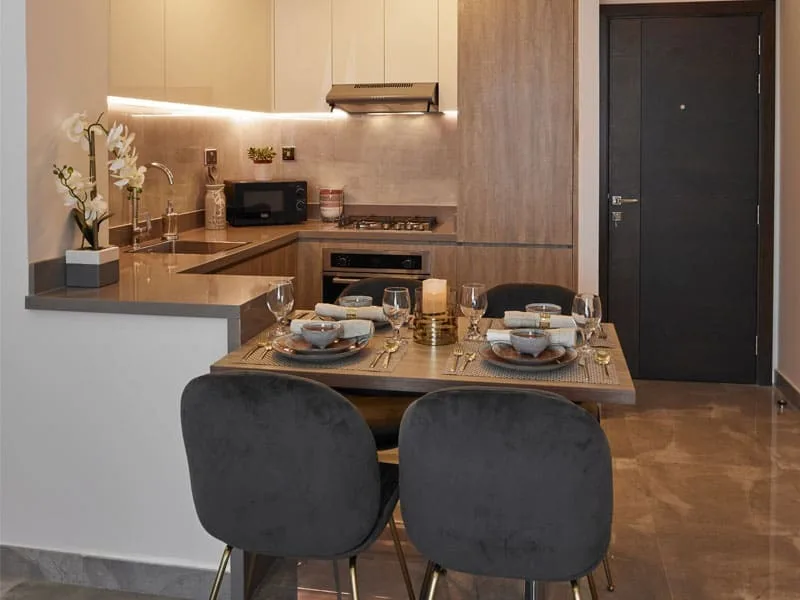 Interior at Majestique Residence 1 in Dubai South Dubai
