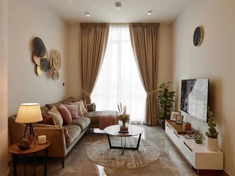 Interior at Majestique Residence 1 in Dubai South Dubai