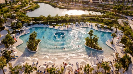Malibu Bay Wave Pool amenity image at Damac Hills - Park Town