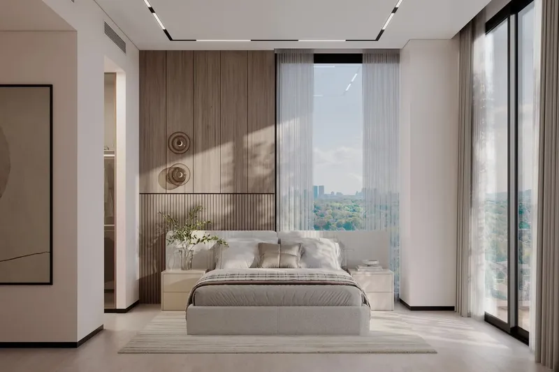 Interior at Manam Pearl in Jebel Ali Village Dubai