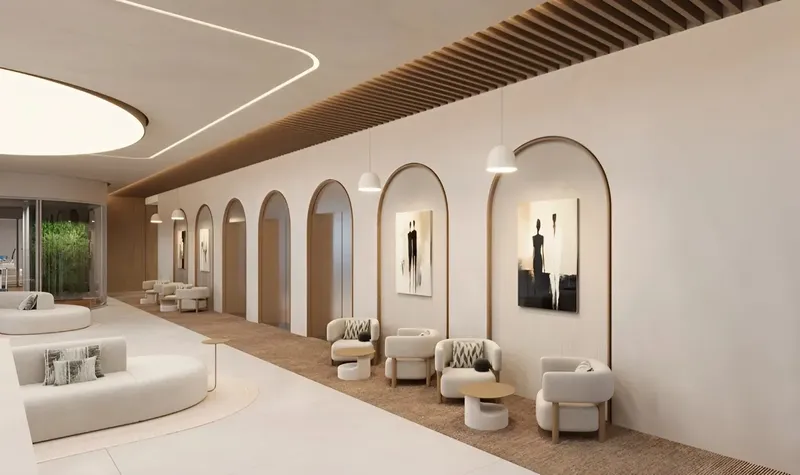 Lobby at Manarina by Zenith in Dubai South Dubai