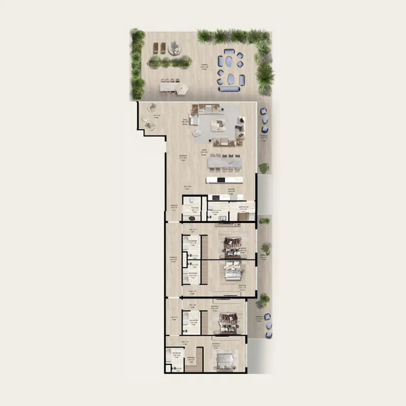 Ohana Developments Manchester City Yas Residences by Ohana floor plan