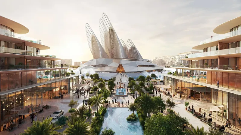 Exterior at Mandarin Oriental Residences in Al Saadiyat island Abu Dhabi