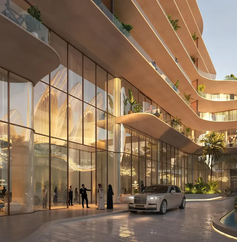 Exterior at Mandarin Oriental Residences in Al Saadiyat island Abu Dhabi