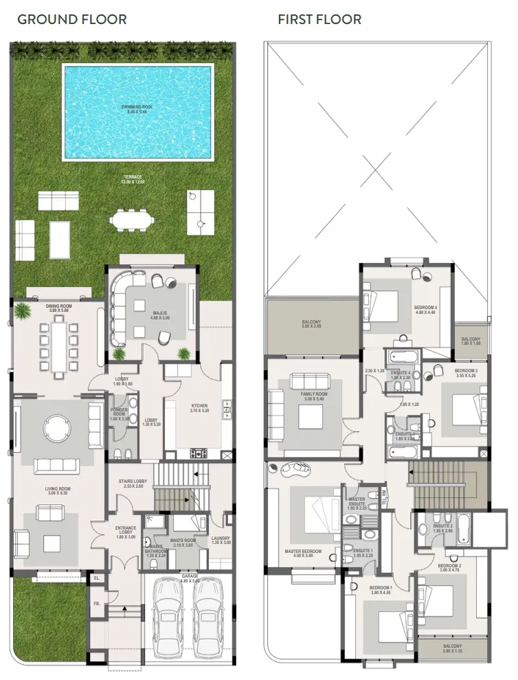 ALAIN Mangrove Village floor plan