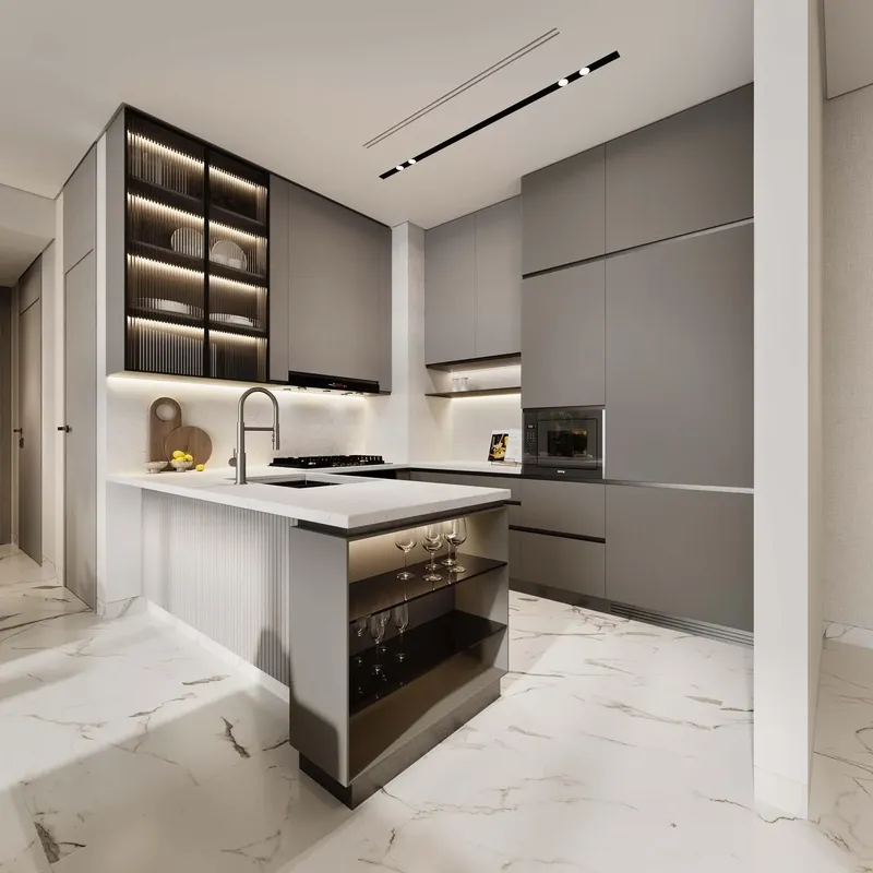 Interior at Mansory Residences by Amaal in Ras Al Khor Dubai
