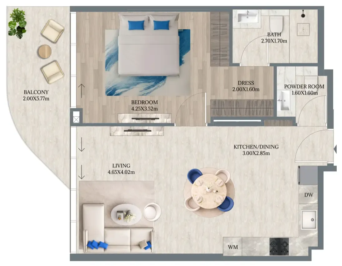 Enzo Developers Maravea Residences floor plan
