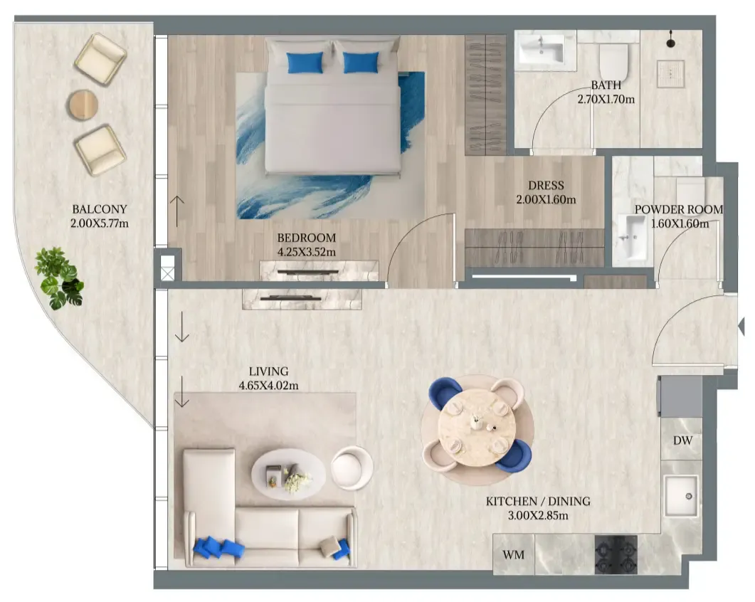 Enzo Developers Maravea Residences floor plan