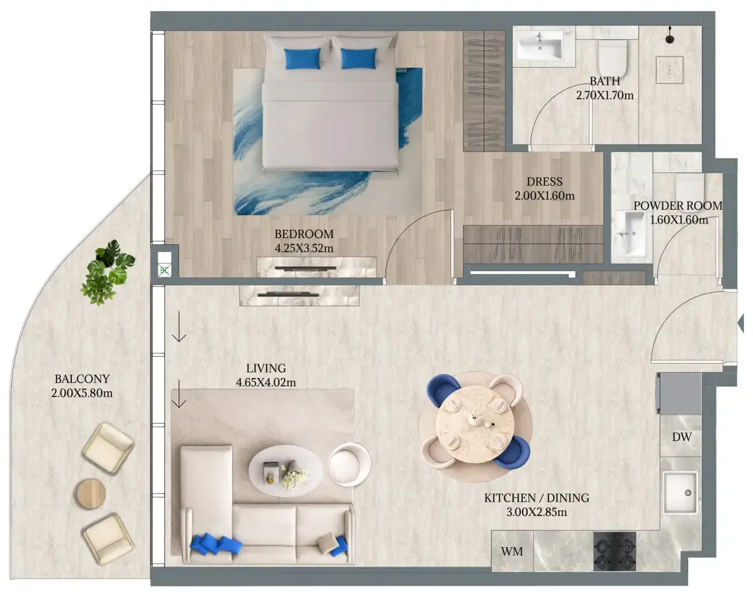 Enzo Developers Maravea Residences floor plan