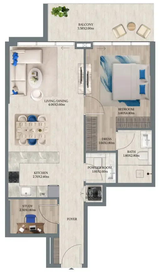 Enzo Developers Maravea Residences floor plan