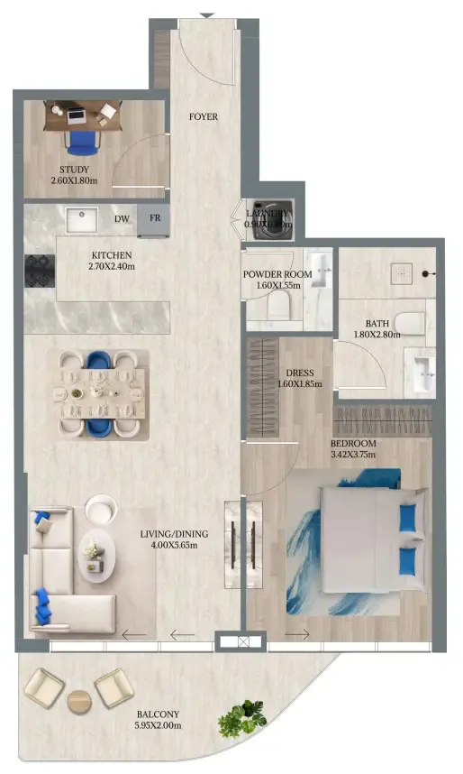 Enzo Developers Maravea Residences floor plan