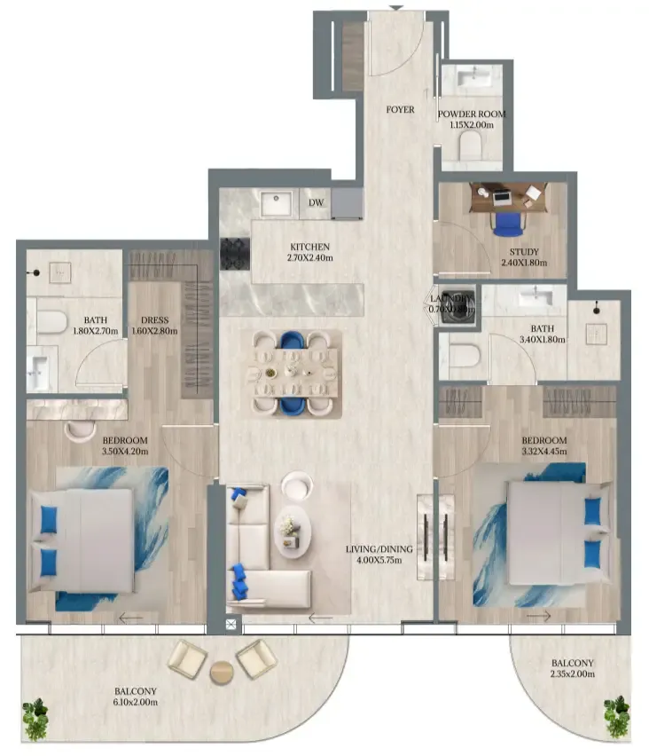 Enzo Developers Maravea Residences floor plan