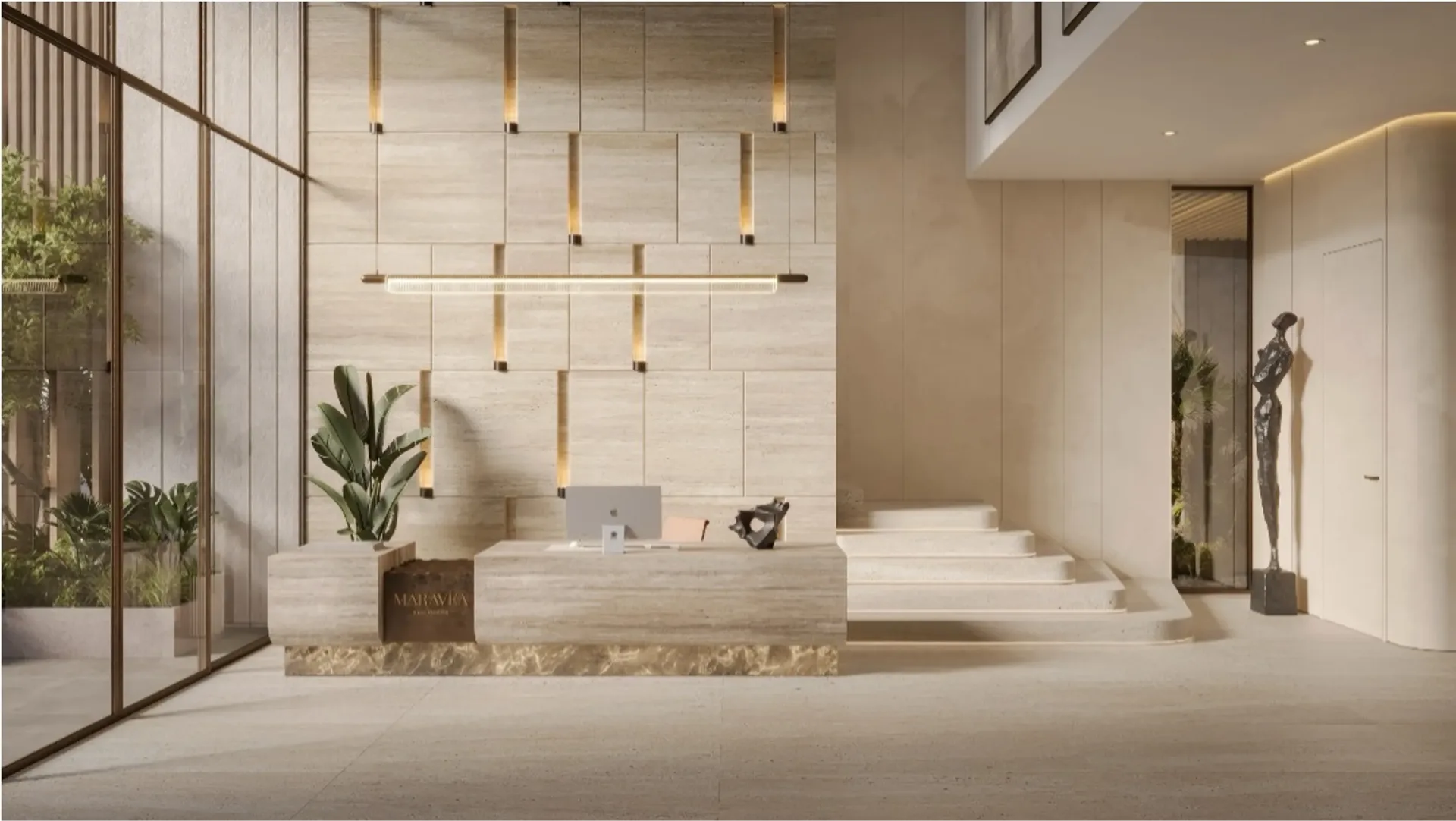 Enzo Developers Maravea Residences Lobby