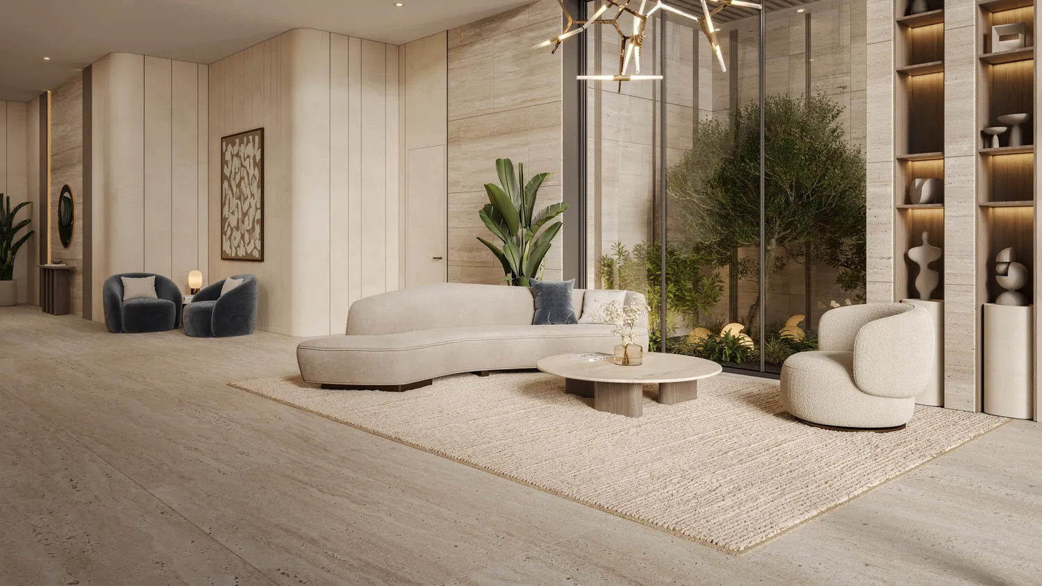 Enzo Developers Maravea Residences Lobby